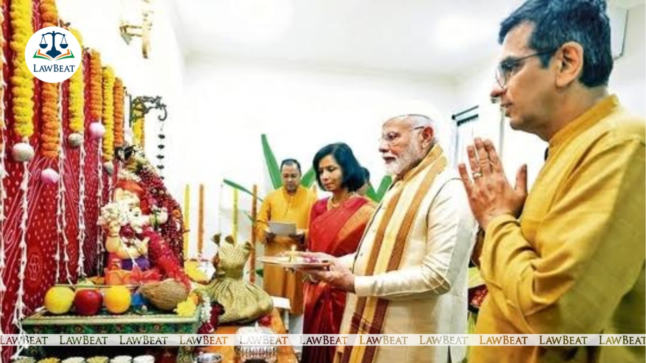 CJI Chandrachud addresses unnecessary controversy over PM Modis visit to his house CJI Chandrachud addresses unnecessary controversy over PM Modis visit to his house